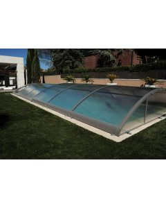Abrisud semi-sliding pool cover