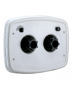 Rectangular white plastic countercurrent swimming double nozzle