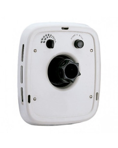 Rectangular white plastic counter-current swim nozzle