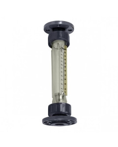 Methacrylate flowmeter PVC connections with Cepex flanges