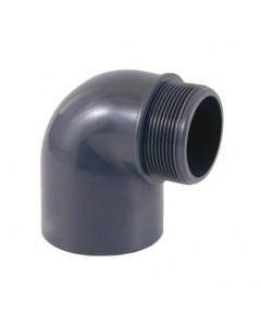 Cepex 90º PVC elbow 90º male threaded and glued