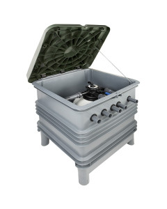 AstralPool compact underground Ramses + Sena Pump