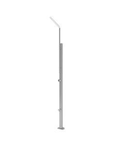 Ducha estándar Gre SS10NS de aluminio