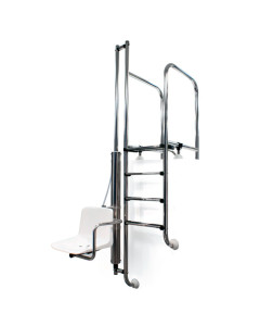 AstralPool hydraulic lift for pool access 