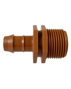 Mixed coupling Ø16 mm male thread Cepex drip irrigation 50 pcs.