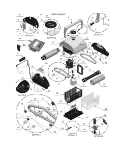 Aquabot Super Bravo Cleaner Parts Parts Sheet