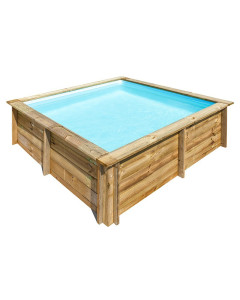 Wooden pool Sunbay City square Gre