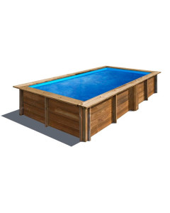 Wooden pool Sunbay Lemon rectangular 375x200x68 Gre