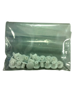 kit 20 plastic plugs for metric dowel 6