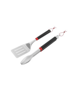 Juego de 2 utensilios Weber para barbacoa