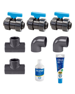 By Pass kit for connecting the Poolex heat pump