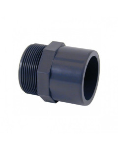 Mixed PVC tap for gluing and tapping male Cepex