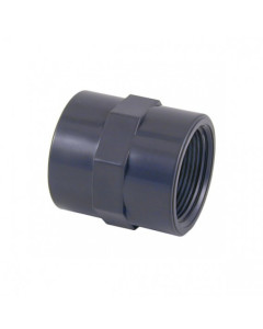 Cepex PVC double threaded union sleeve threaded