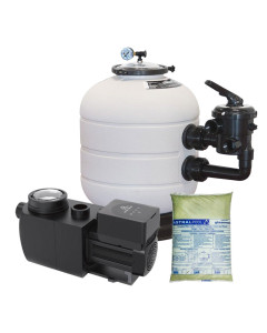 Pack Filtración Millenium + Bomba Aquasphere VSP + Vidrio