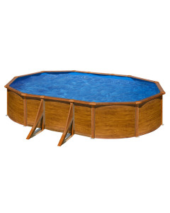 Gre Oval Oval Pool Pacific wooden look