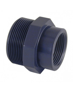 Male x female PVC threaded reducer Cepex