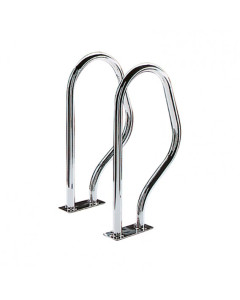 Stainless steel pool outlet 470 x 800 mm with rectangular plate AstralPool 