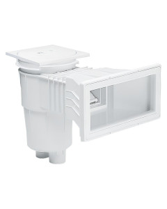 Skimmer 17,5L boca ancha tapa cuadrada para piscina hormigón AstralPool