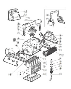 Hayward Tiger Shark pool cleaner parts