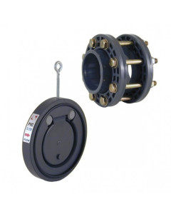 Flap valve with PVC fittings kit Cepex