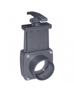 PVC guillotine valve PVC glue x glue Cepex