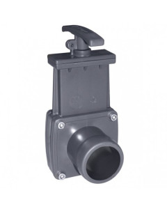 PVC knife gate valve PVC spigot x spigot Cepex