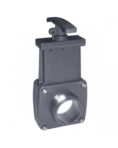PVC Knife Gate Valve PVC male thread x glue Cepex