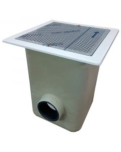Drain Norm polyester and fiberglass stainless steel grating concrete swimming pool