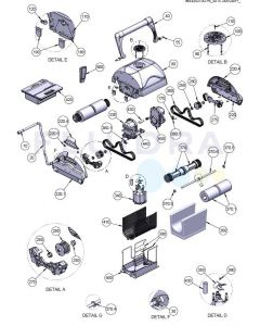 Astralpool Ultra 250 pool cleaner parts