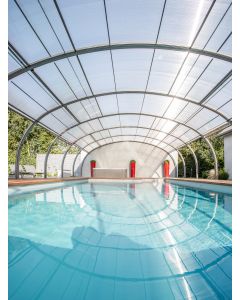 Abrisud high curved pool enclosures