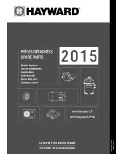 Hayward Spare Parts Catalog 2015