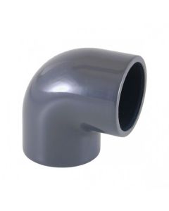 Cepex Elbow 90º PVC for gluing (smooth)
