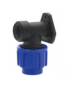 Cepex polyethylene elbow tap female thread