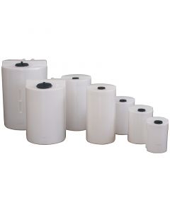 Cylindrical polyethylene tank for dosing AstralPool