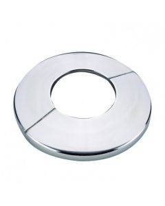 Stainless steel trim Ø 129 mm polished