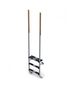 Stainless steel/wood pool ladder Elegance AstralPool 