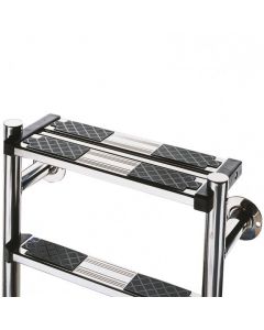 Split ladder with safety step pool AstralPool