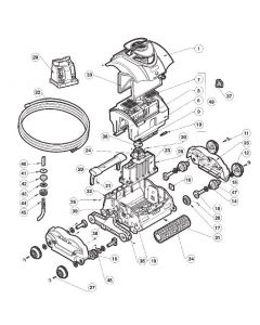 Hayward E-Vac, PowerShark, Shark-Vac Spare Parts Sheet