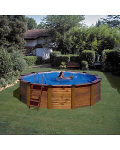 Detachable wooden pool Gre Round Island