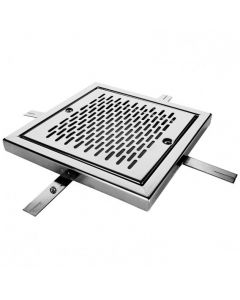 Stainless steel square drainage grating AstralPool