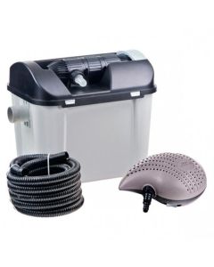 Complete pond filtration set with pump and UV 7000 liters Heissner