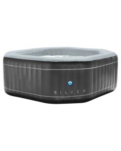 Silver inflatable spa for 5-6 persons NetSpa
