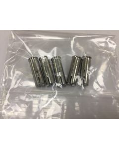 kit 5 stainless steel plugs 