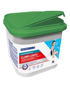 Cloro lento AstralPool sin bórico tabletas 250g 