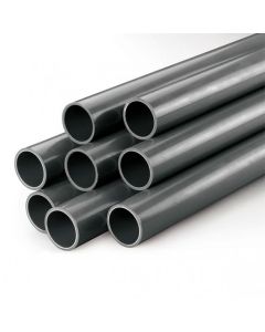 Cepex PVC pressure pipe PN10 gray rigid D40-D250