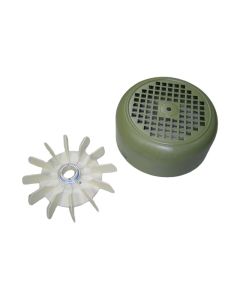 Conjunto Ventilador y tapa bomba Aral 2 a 4 CV AstralPool 4405020244