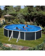 Gre Oval Oval Java rattan look removable swimming pool Gre 
