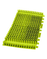 Dolphin PVC combination brush green without ring 6101663