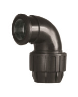 90° female threaded elbow polyethylene Standard Cepex 
