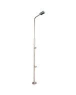 Minimal shower with footwasher DAI43F stainless steel Gre